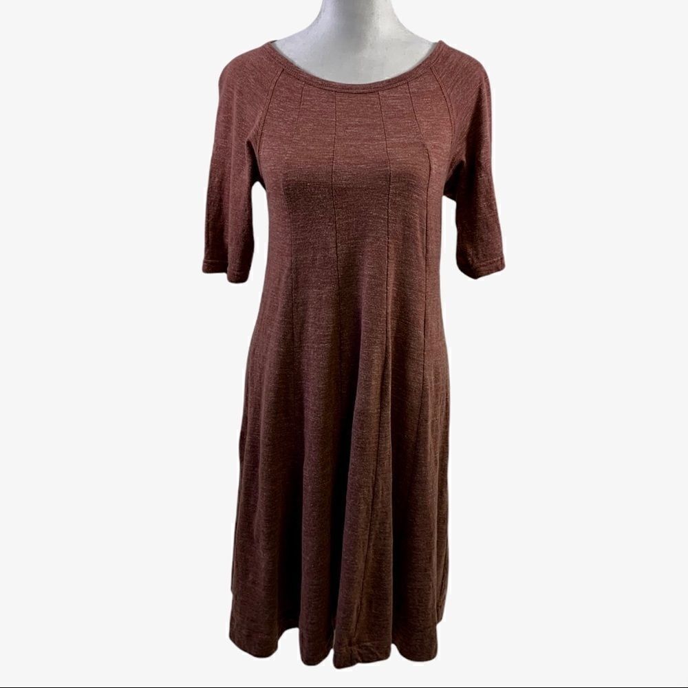 Ganni Winter Jersey Swing Mini Dress Size M